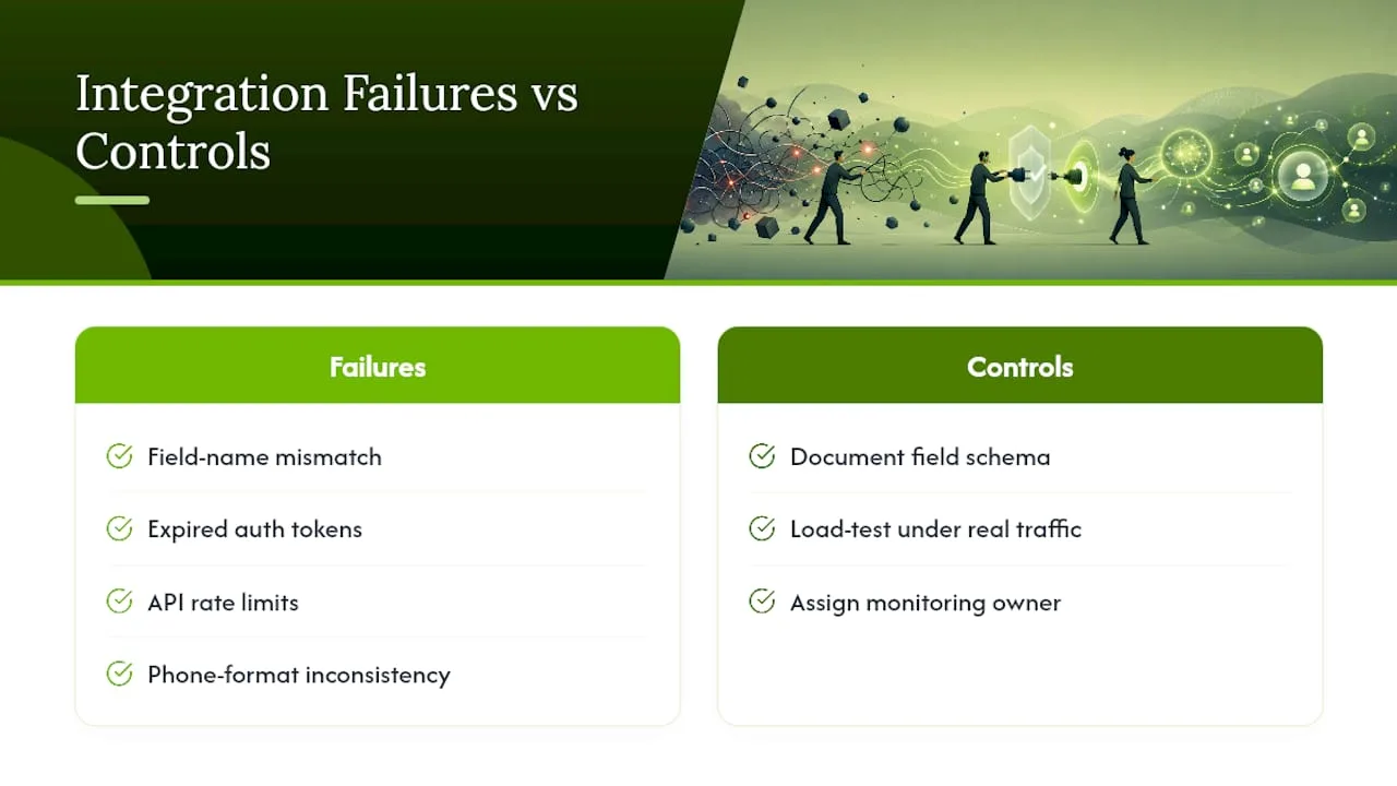 Four CRM telephony integration challenges and controls