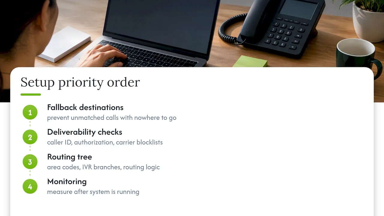 What most routing advice gets backward — overview diagram